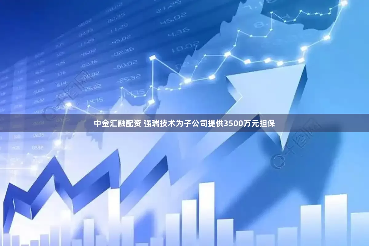 中金汇融配资 强瑞技术为子公司提供3500万元担保