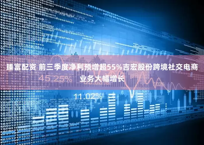 臻富配资 前三季度净利预增超55%吉宏股份跨境社交电商业务大幅增长