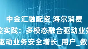中金汇融配资 海尔消费金融AI风控实践:多模态融合驱动业务安全增长_用户_数据_信用